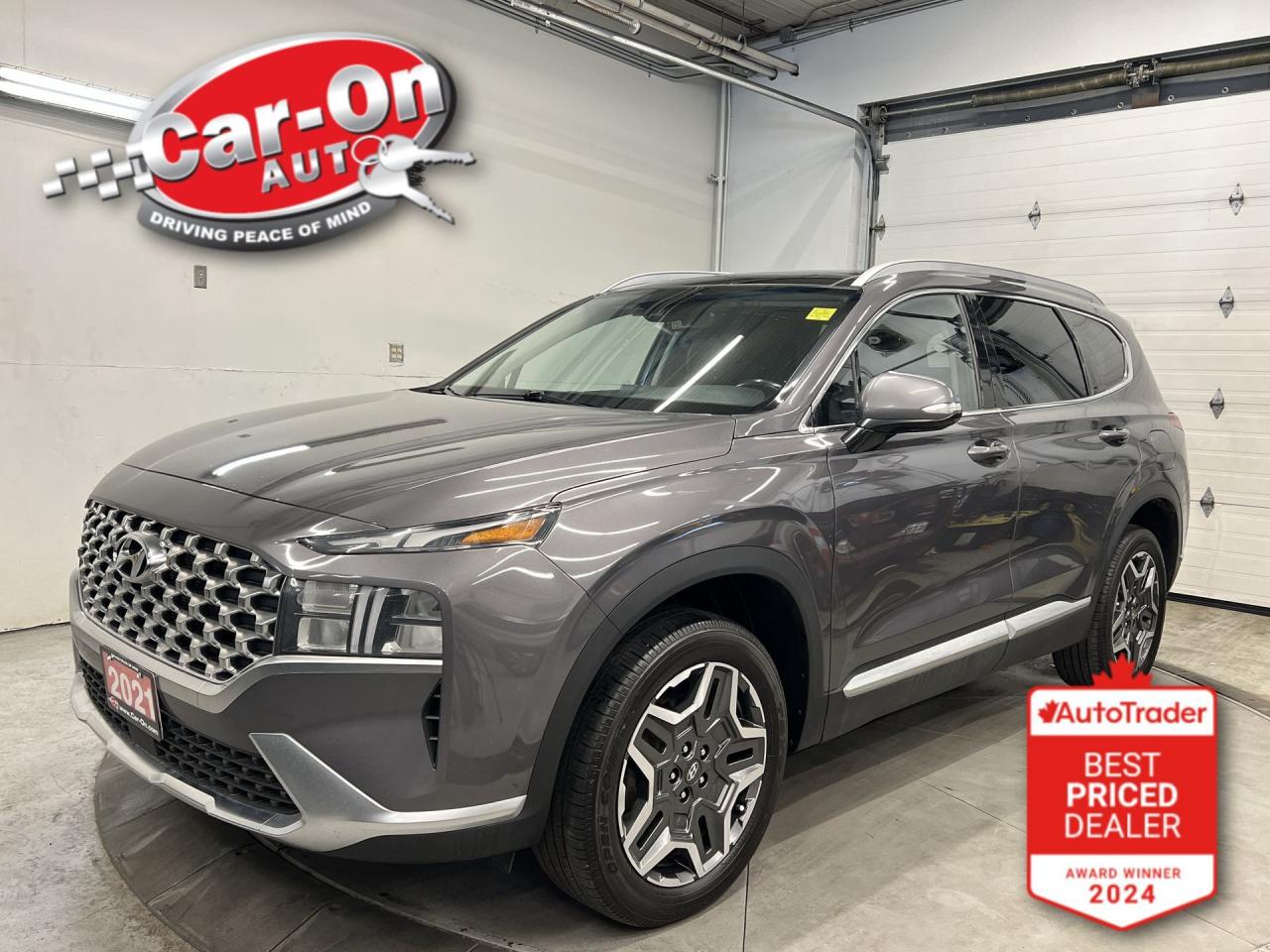 Used 2021 Hyundai Santa Fe Hybrid TREND AWD| HTD LEATHER| PANO ROOF| CARPLAY for sale in Ottawa, ON