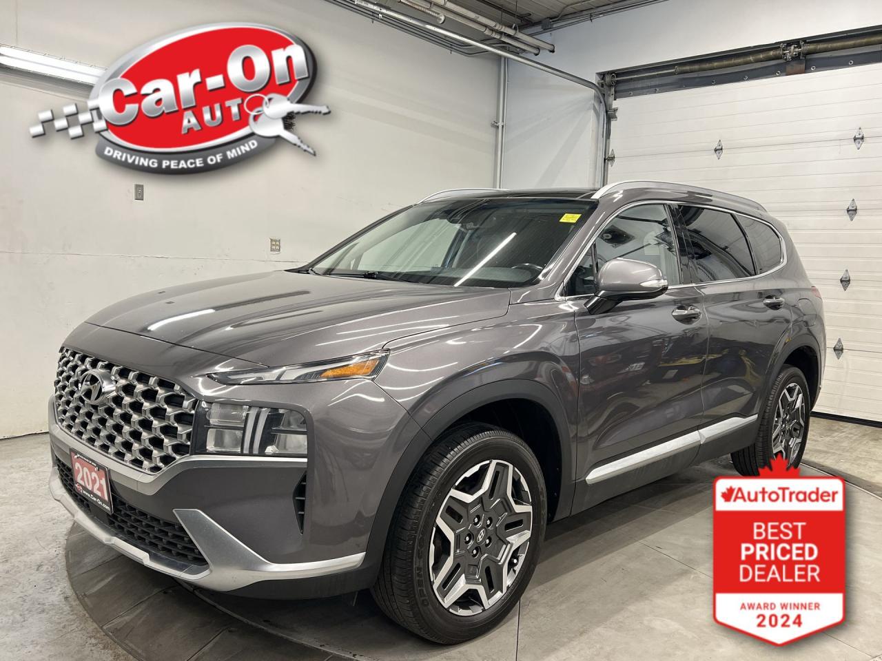 Used 2021 Hyundai Santa Fe Hybrid TREND AWD| HTD LEATHER| PANO ROOF| CARPLAY for sale in Ottawa, ON