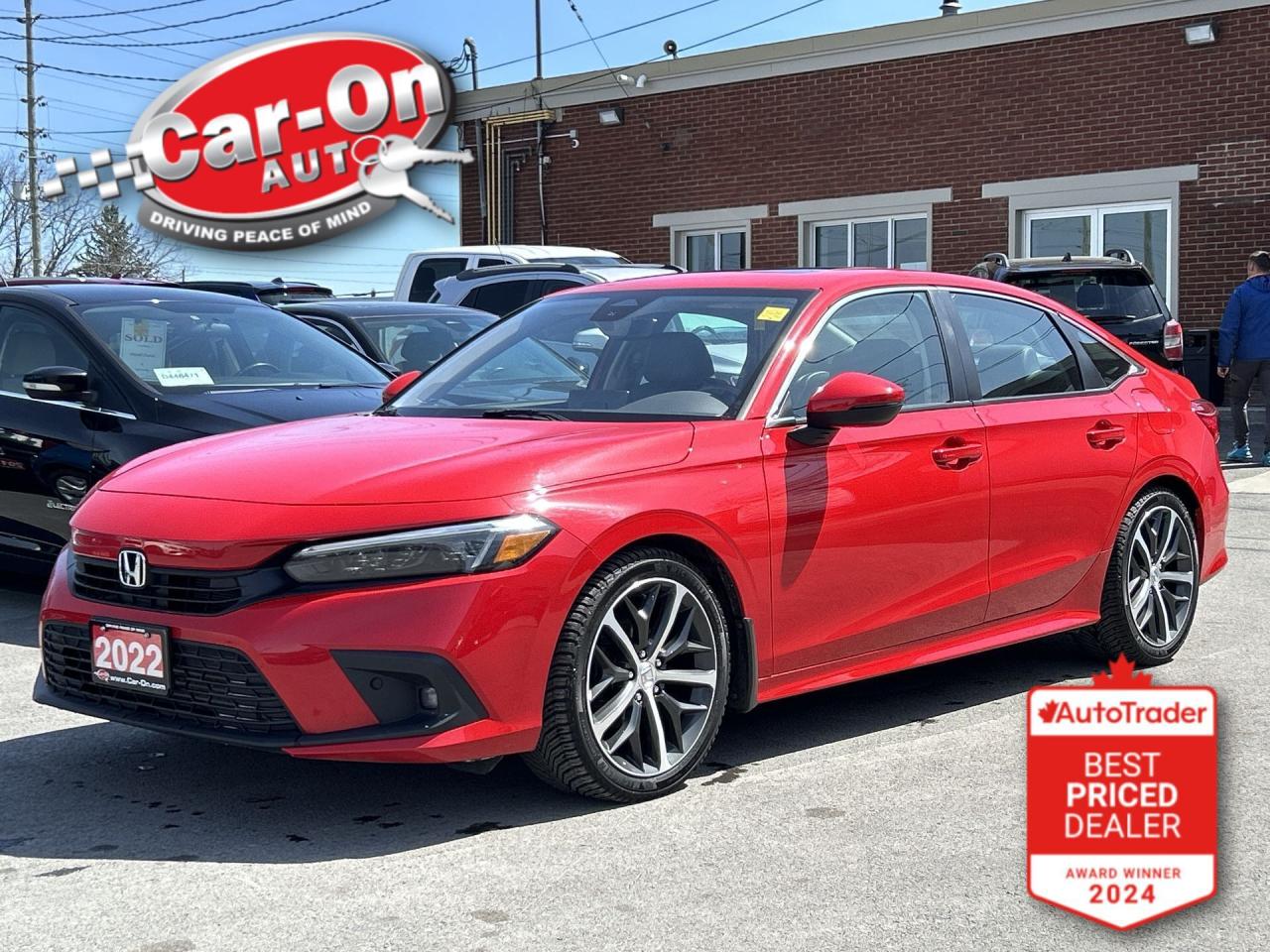 Used 2022 Honda Civic TOURING| TURBO|LEATHER|SUNROOF| CARPLAY|HTD SEATS for sale in Ottawa, ON