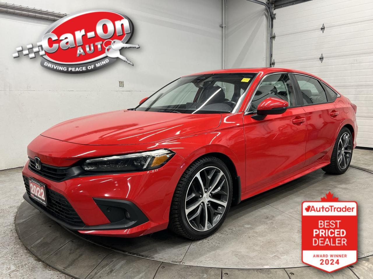 Used 2022 Honda Civic TOURING| TURBO|LEATHER|SUNROOF| CARPLAY|HTD SEATS for sale in Ottawa, ON