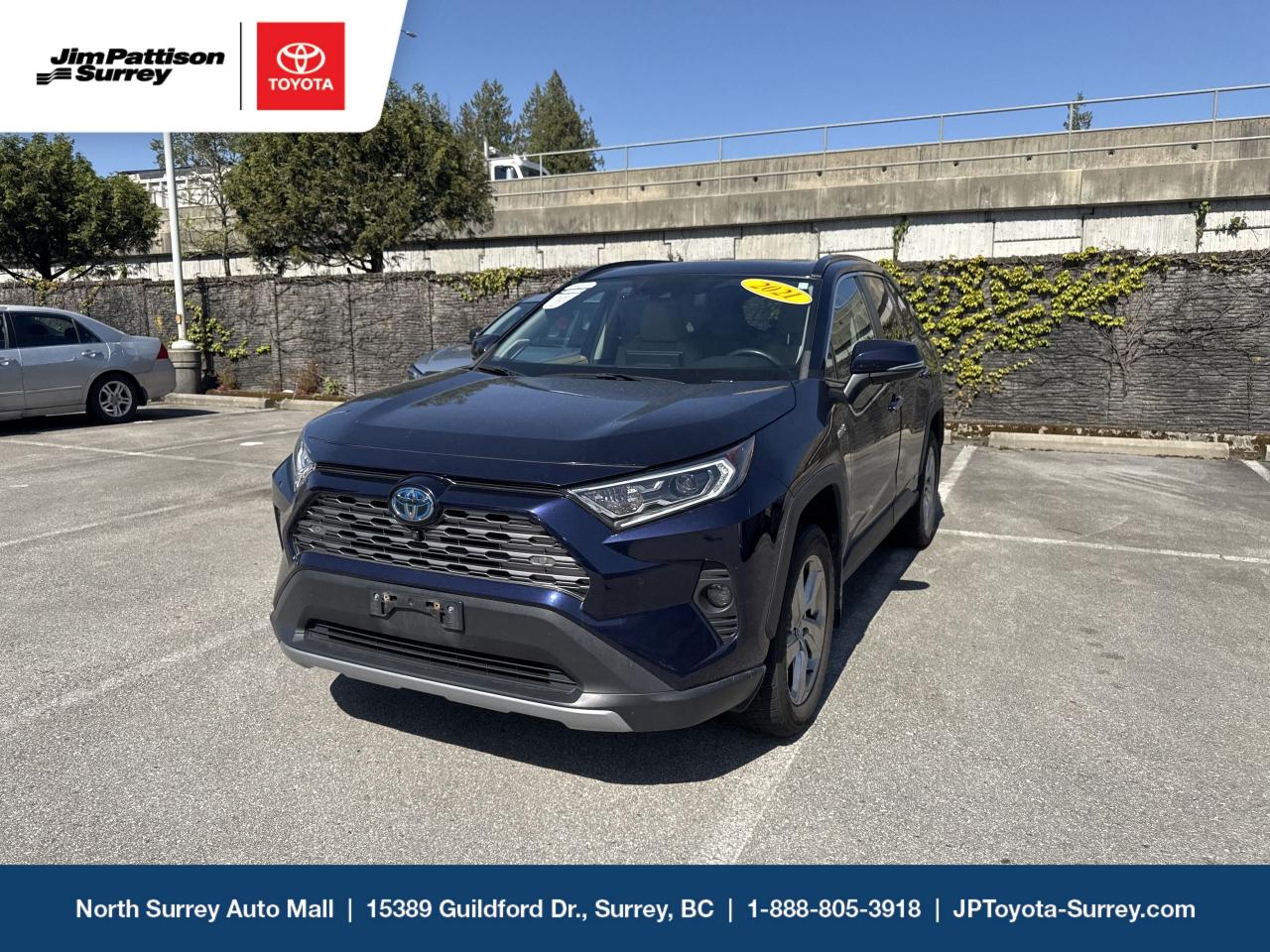 Used 2021 Toyota RAV4 Hybrid Limited AWD for sale in Surrey, BC