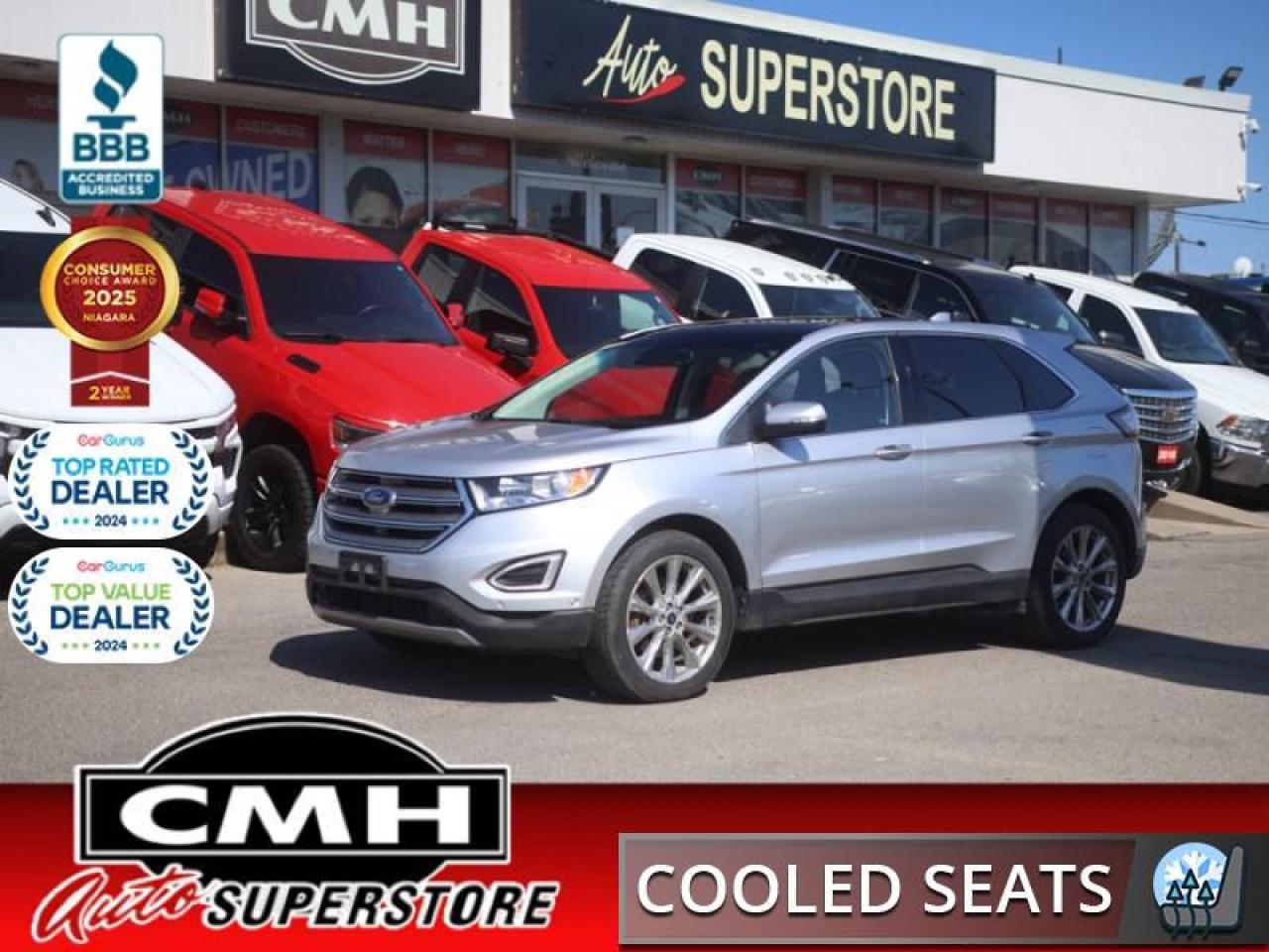 2017 Ford Edge Titanium  **CANADIAN TOURING PACKAGE**