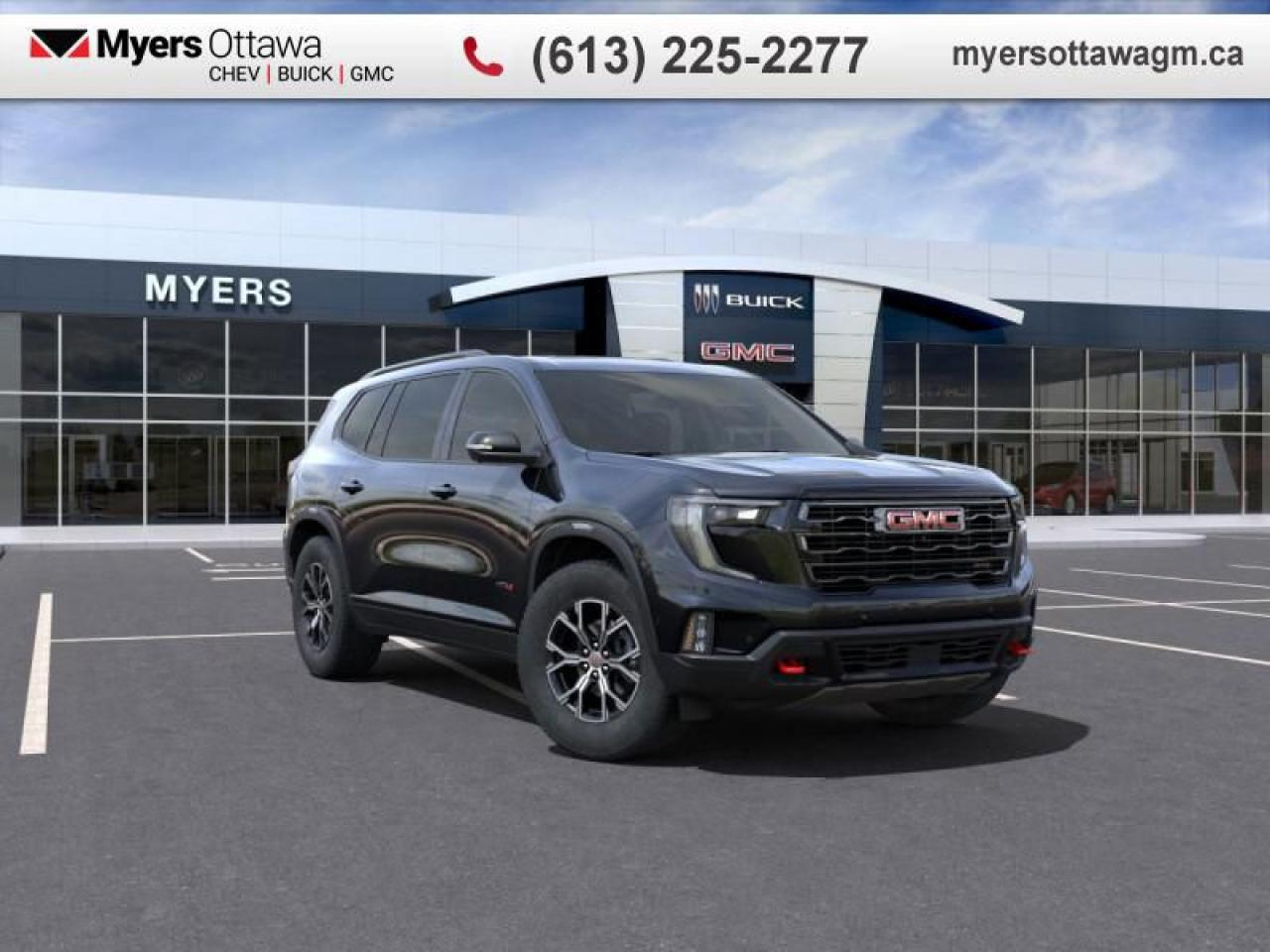 New 2025 GMC Acadia AT4  - Sunroof - Luxury Package for sale in Ottawa, ON