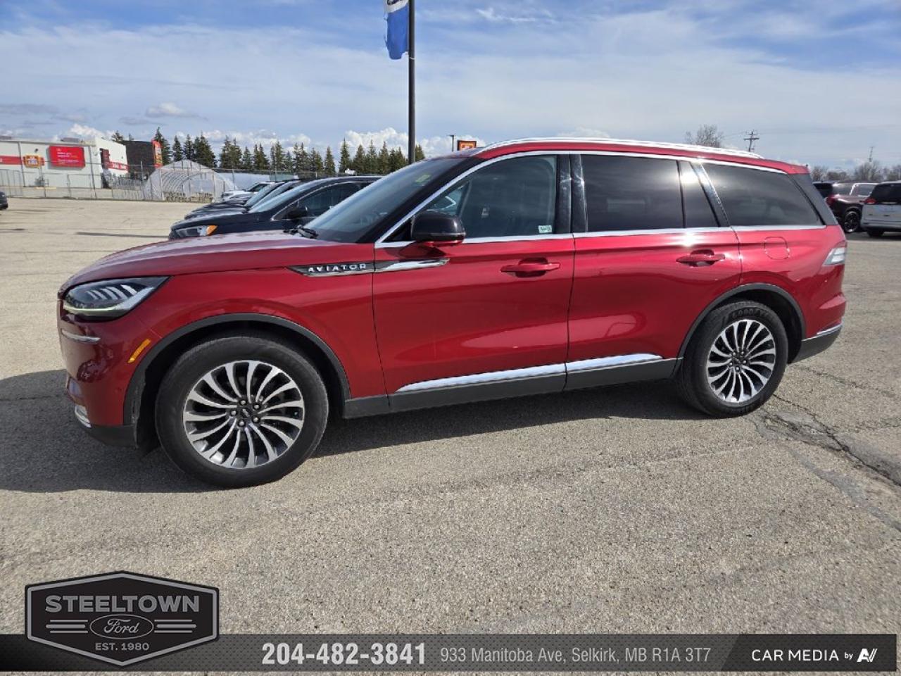 Used 2021 Lincoln Aviator Reserve  - Sunroof -  Cooled Seats for sale in Selkirk, MB