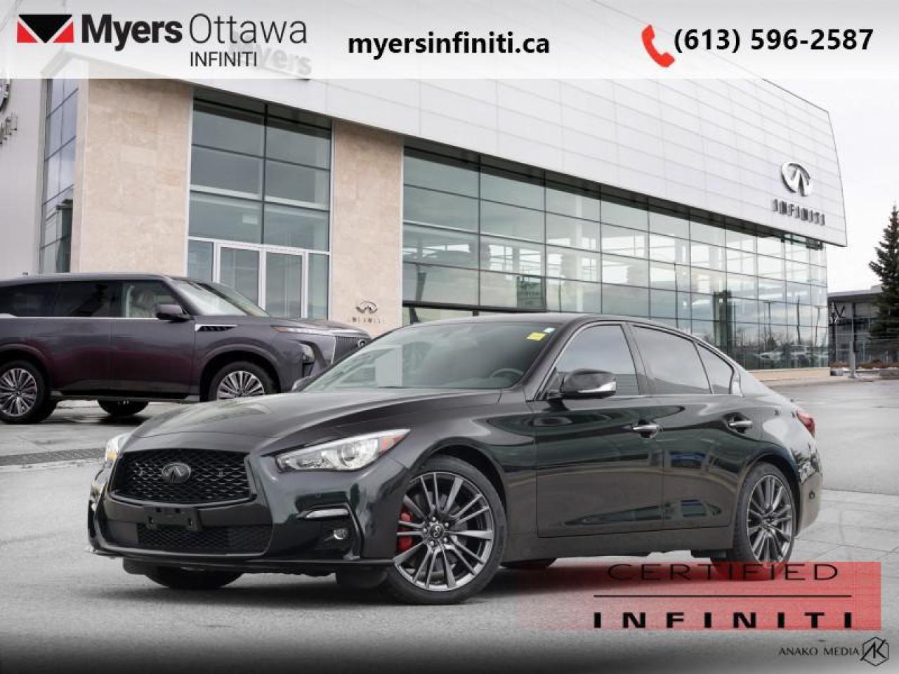 Used 2023 Infiniti Q50 Black Opal Edition  - Certified for sale in Ottawa, ON
