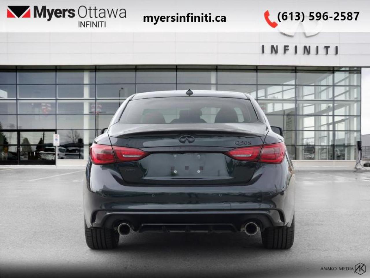 2023 Infiniti Q50 Black Opal Edition  - Certified Photo2