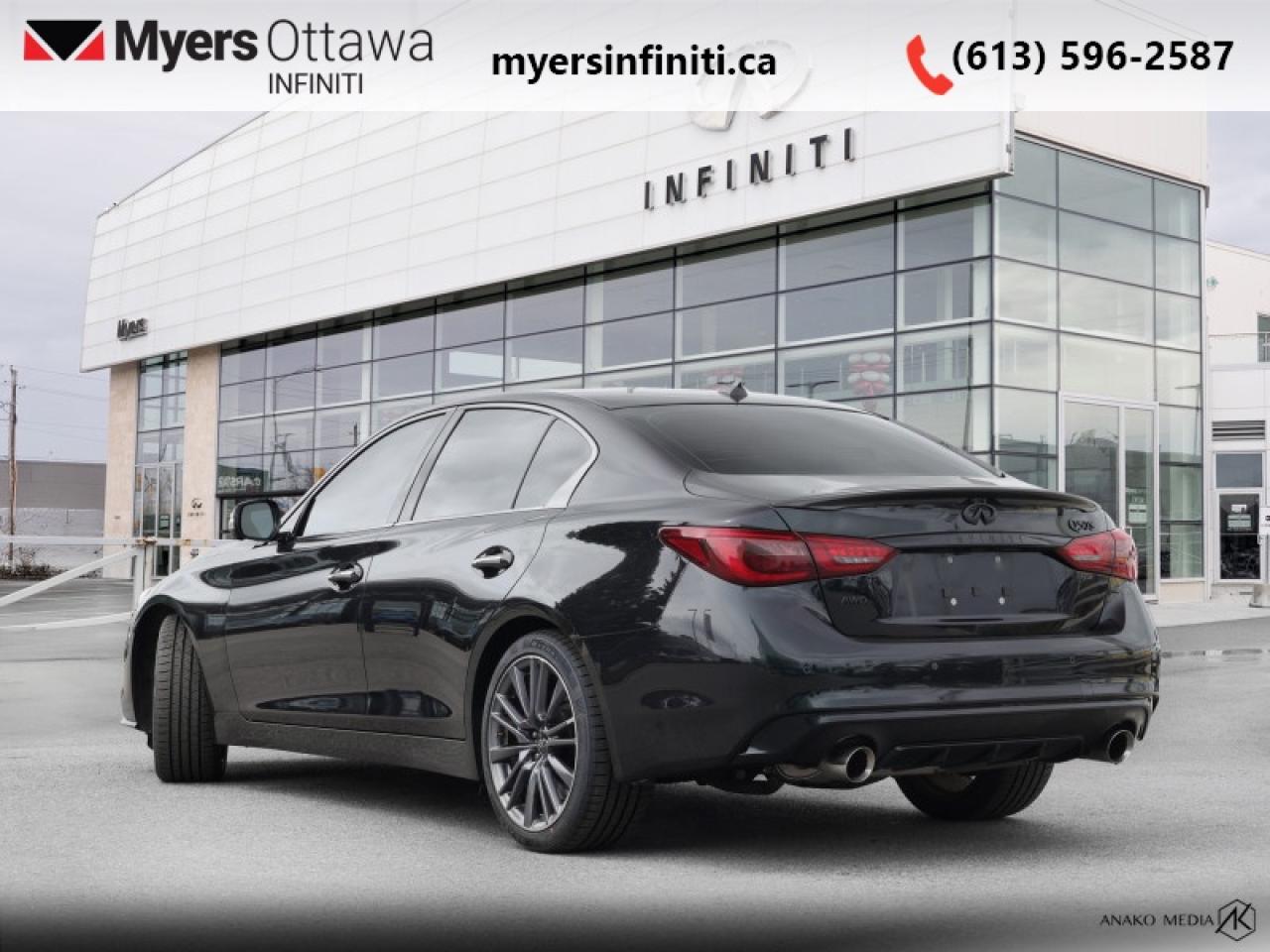 2023 Infiniti Q50 Black Opal Edition  CERTIFIED | AWD Photo