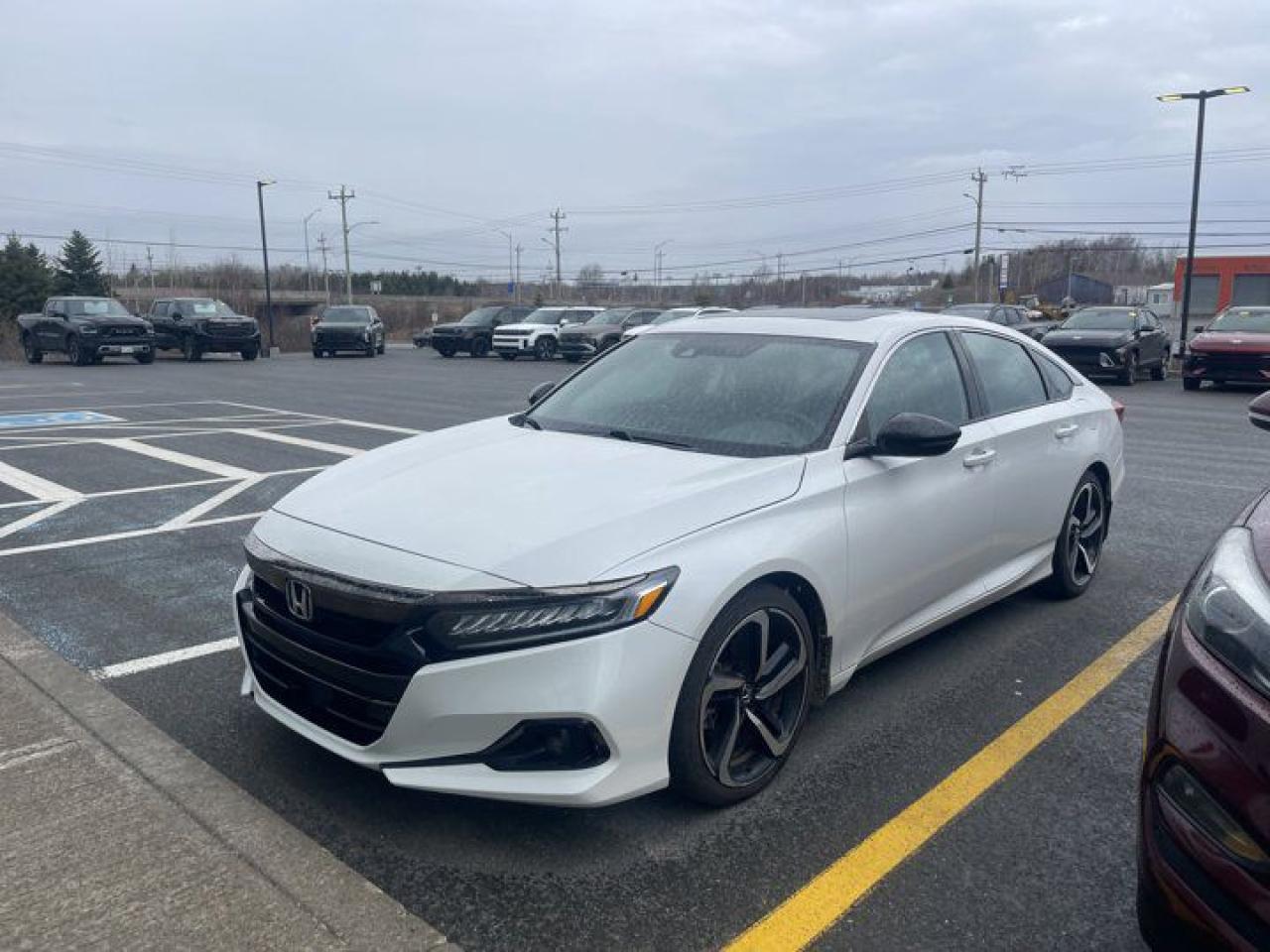 Used 2021 Honda Accord Sedan SPORT 2.0 for sale in Grand Falls-Windsor, NL