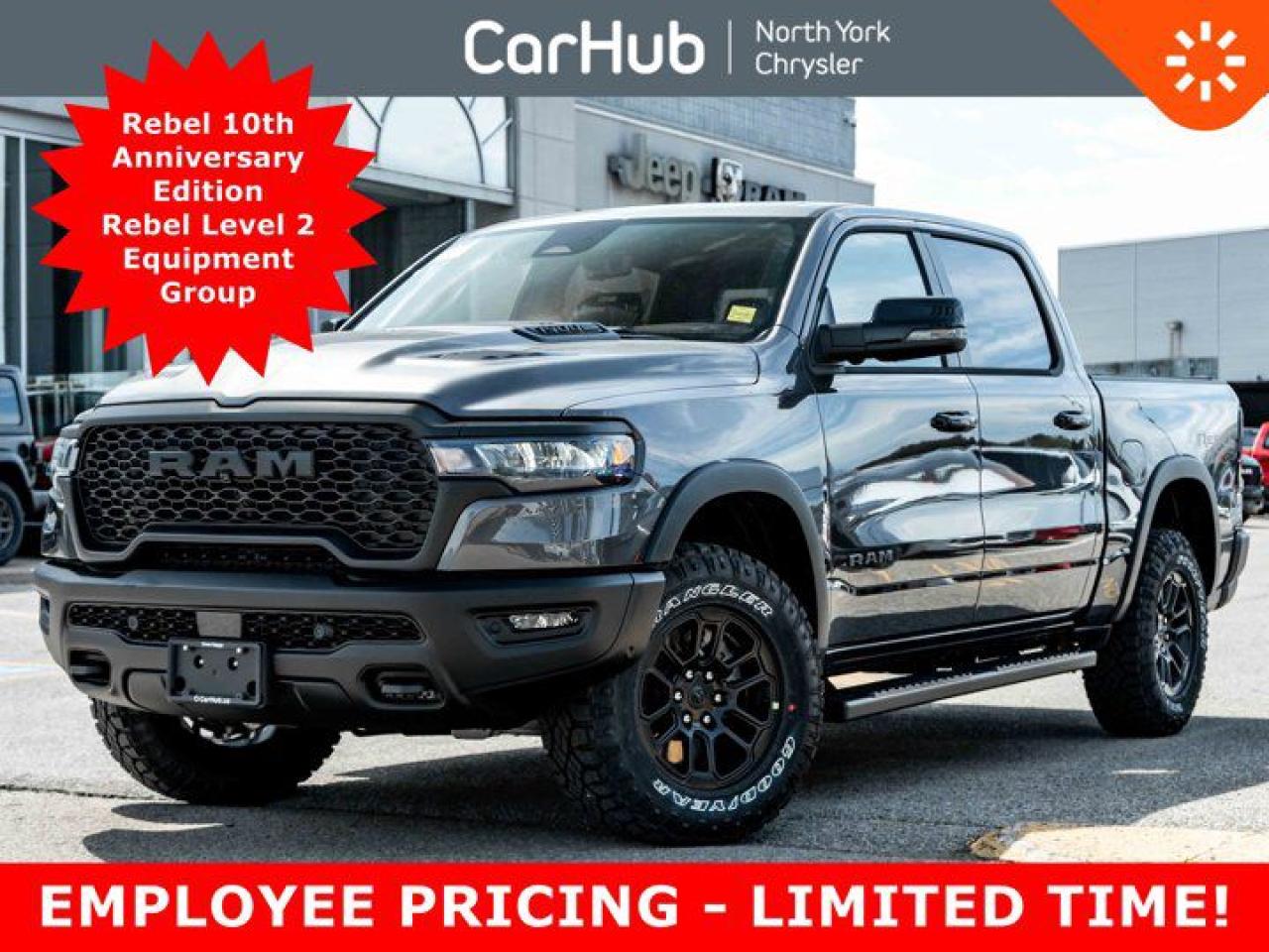 New 2025 RAM 1500 Rebel 10th Anniversary Edition Rebel Level 2 Equipment Group  Advanced Safety Group II for sale in Thornhill, ON