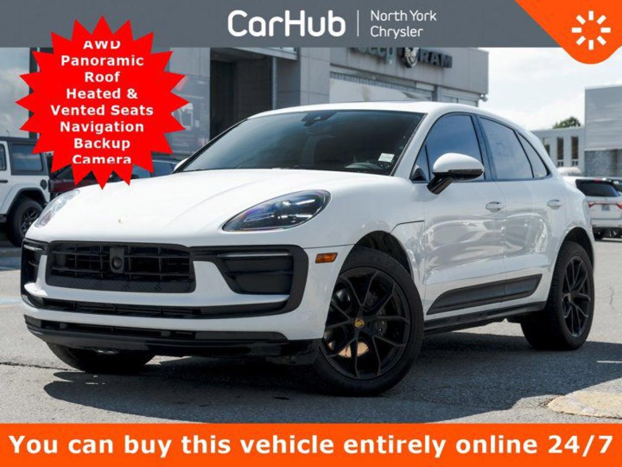 Used 2025 Porsche Macan AWD Panoroof Heated Vented Seats Navi Backup Cam for sale in Thornhill, ON