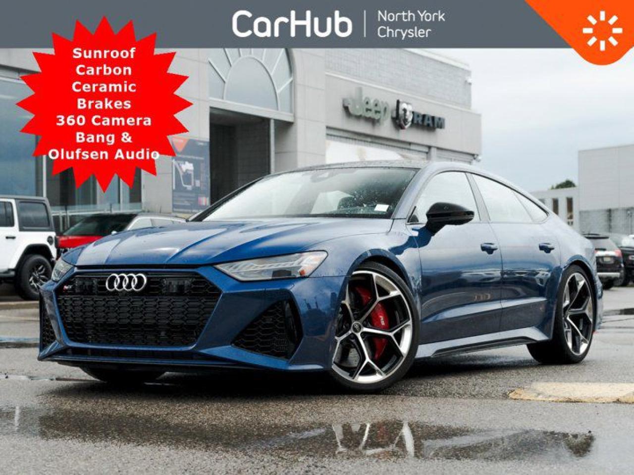 Used 2025 Audi RS 7 Sunroof Carbon Ceramic Brakes 360 Camera Bang & Olufsen Audio for sale in Thornhill, ON