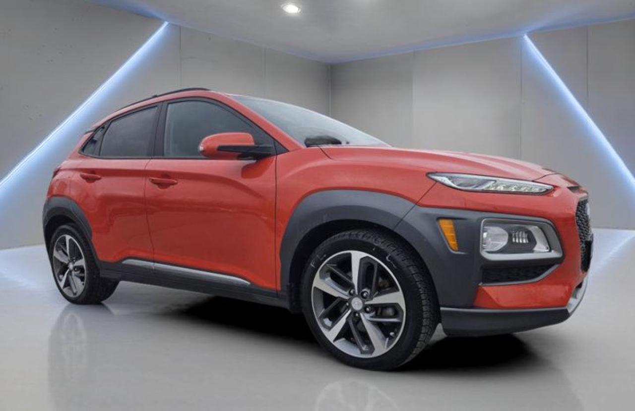 Used 2020 Hyundai KONA Ultimate AWD | Leather | Sunroof | Nav | HUD | Adaptive Cruise | Android Auto & CarPlay | and More ! for sale in Guelph, ON