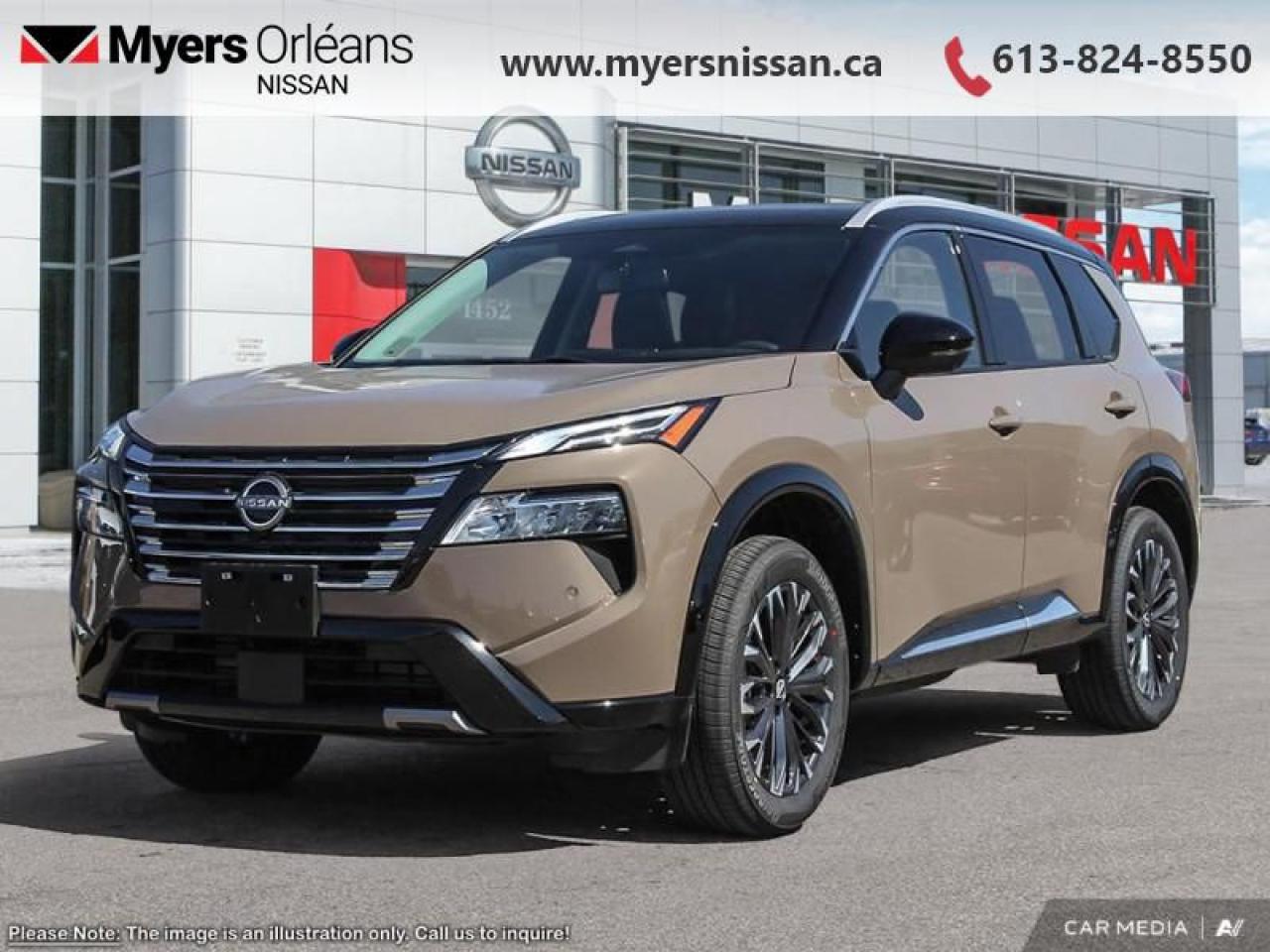 New 2025 Nissan Rogue Platinum  - Leather Seats for sale in Orleans, ON