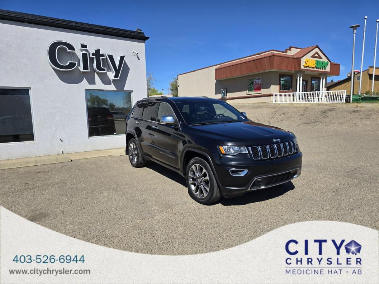 Used 2018 Jeep Grand Cherokee LIMITED 4X4 for sale in Medicine Hat, AB