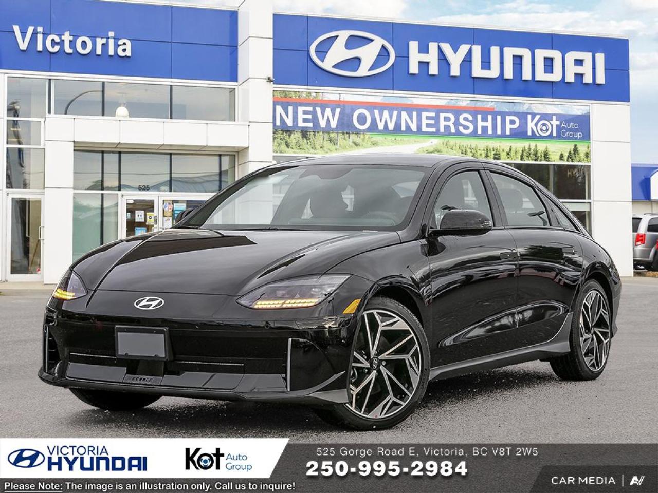 New 2025 Hyundai IONIQ 6 Preferred for sale in Victoria, BC