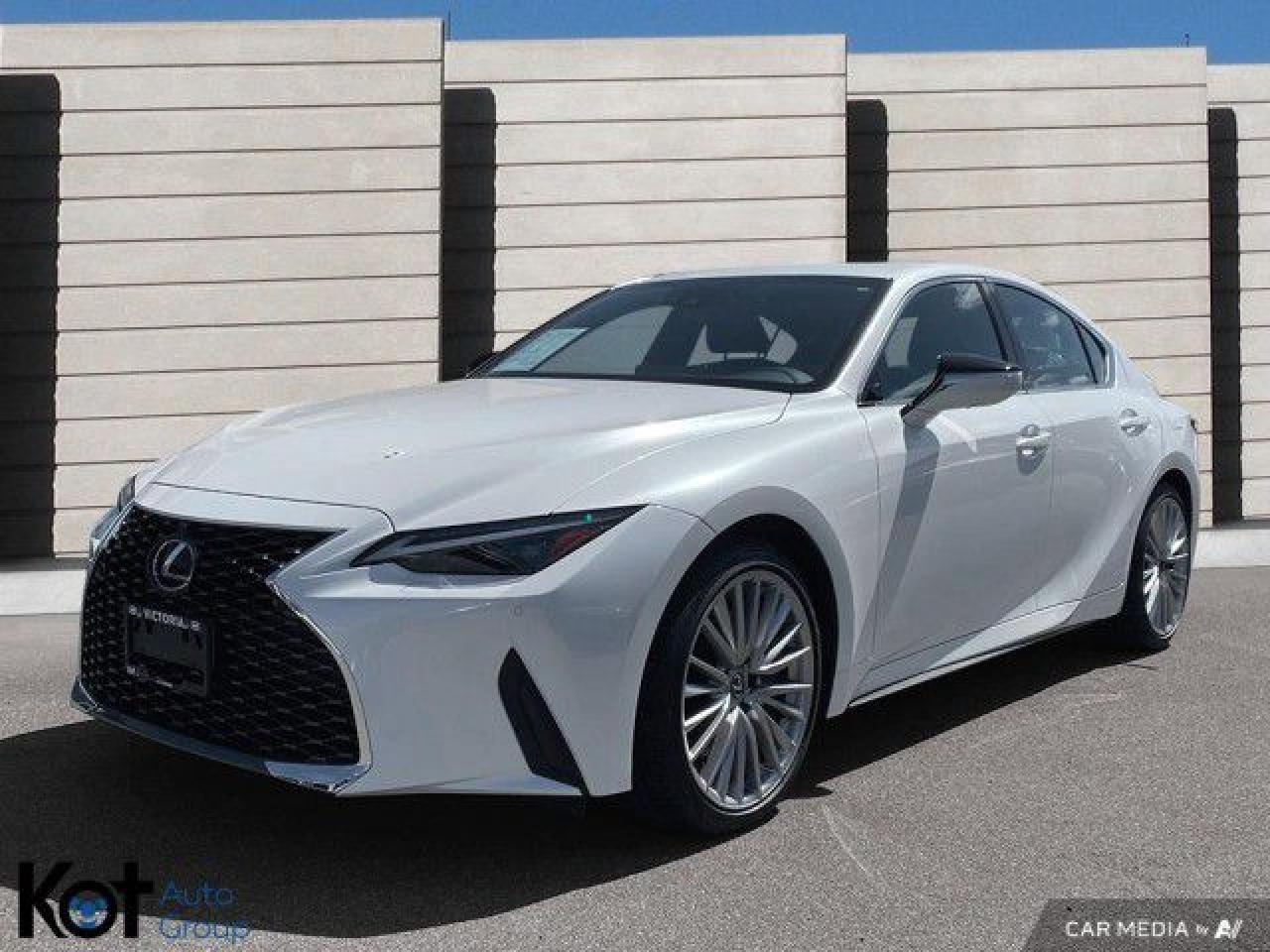 Used 2024 Lexus IS 300 - MEMORY SEATS! BUILT IN NAV! V6 ENGINE WITH 260 HP! ADAPTIVE CRUISE CONTROL! HARDLY DRIVEN! LIKE NEW! for sale in Victoria, BC