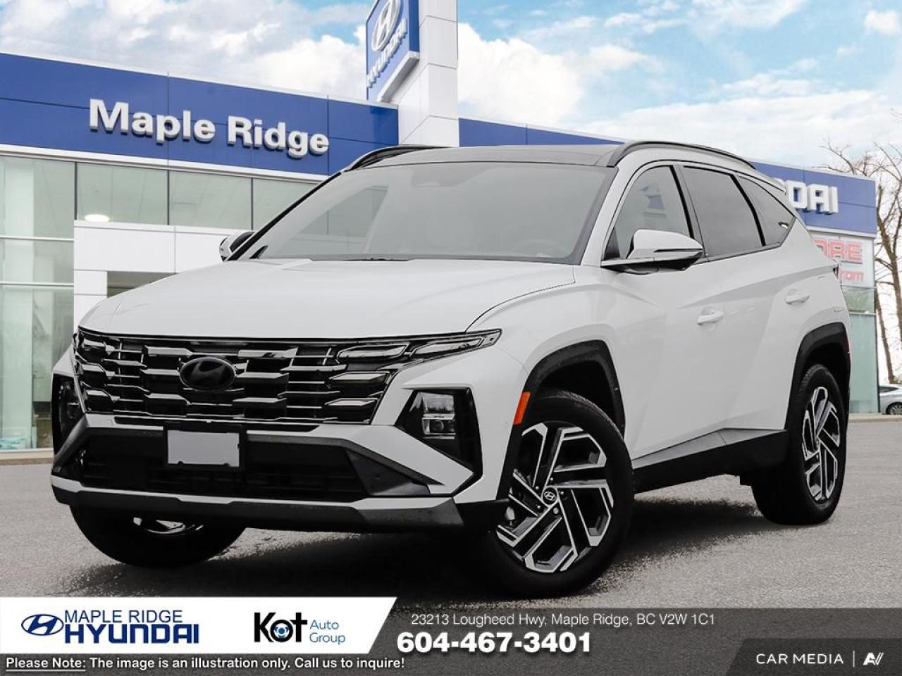 <p>Find the Best deals in the lower mainland on Brand New and Used Hyundai cars and SUVs. COME VISIT MAPLE RIDGE HYUNDAI TODAY! Want more room? Want more style? This Hyundai Tucson Hybrid Ultimate AWD is the vehicle for you. Theres a level of quality and refinement in this Hyundai Tucson Hybrid Ultimate AWD that you wont find in your average vehicle. This AWD-equipped vehicle will handle beautifully on any terrain and in any weather condition your may find yourself in. The benefits of driving an all wheel drive vehicle</p>
<p> and increased traction and stability. This is the one. Just what youve been looking for. CALL 604-467-3401 TODAY @ Maple Ridge Hyundai! KOT AUTO ADVANTAGE *Family Owned and Operated! Knowledgeable staff working in a friendly environment Competitive finance rates! Huge Savings off Pre-Owned Cars Save thousands on Premium Pre-owned vehicles! VSA Licensed *While every reasonable effort is made to ensure the accuracy of this information; prices</p>
<a href=http://www.mapleridgehyundai.com/new/inventory/Hyundai-Tucson_Hybrid-2025-id12119333.html>http://www.mapleridgehyundai.com/new/inventory/Hyundai-Tucson_Hybrid-2025-id12119333.html</a>