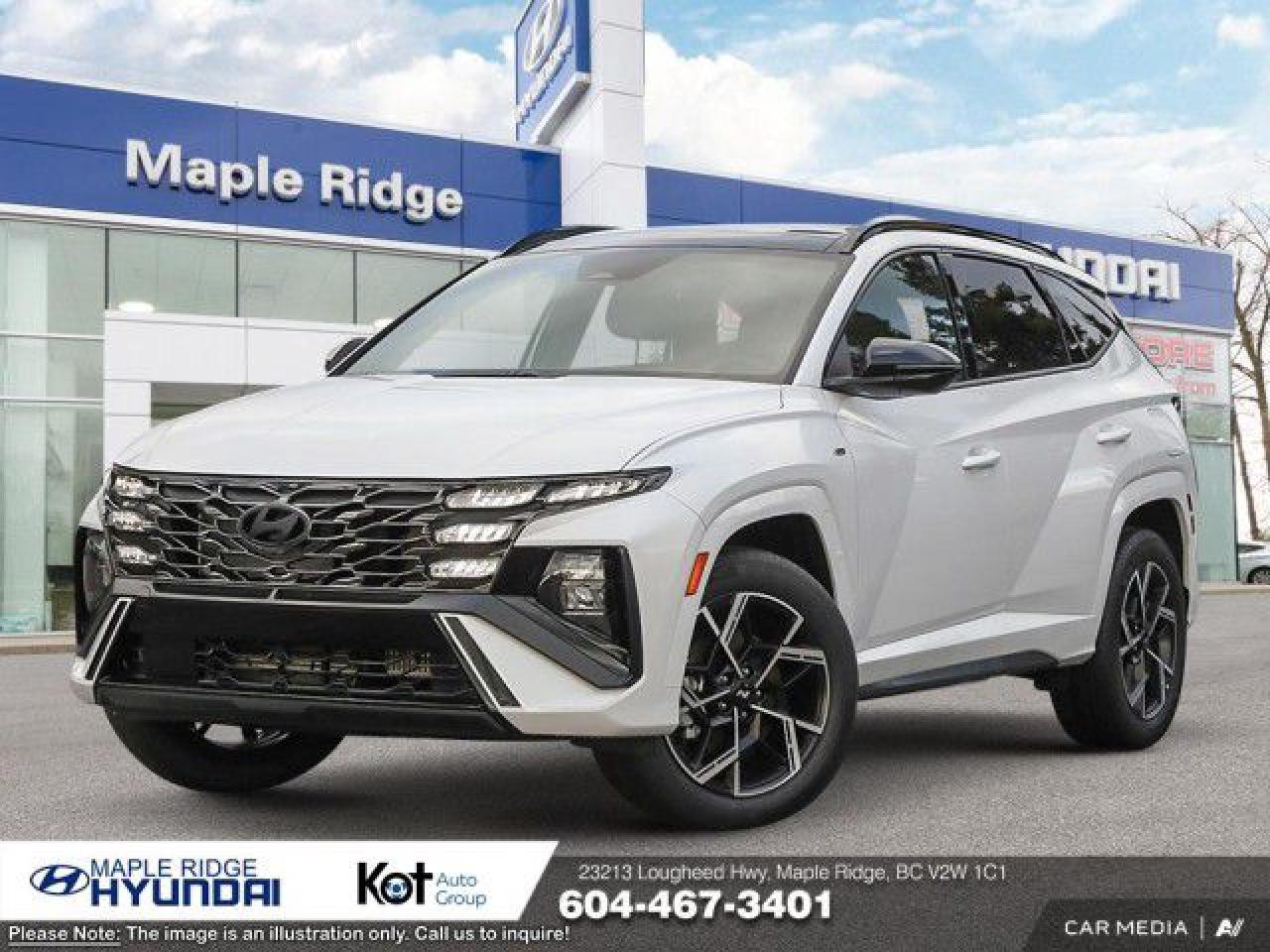 New 2025 Hyundai Tucson Hybrid N-Line AWD for sale in Maple Ridge, BC