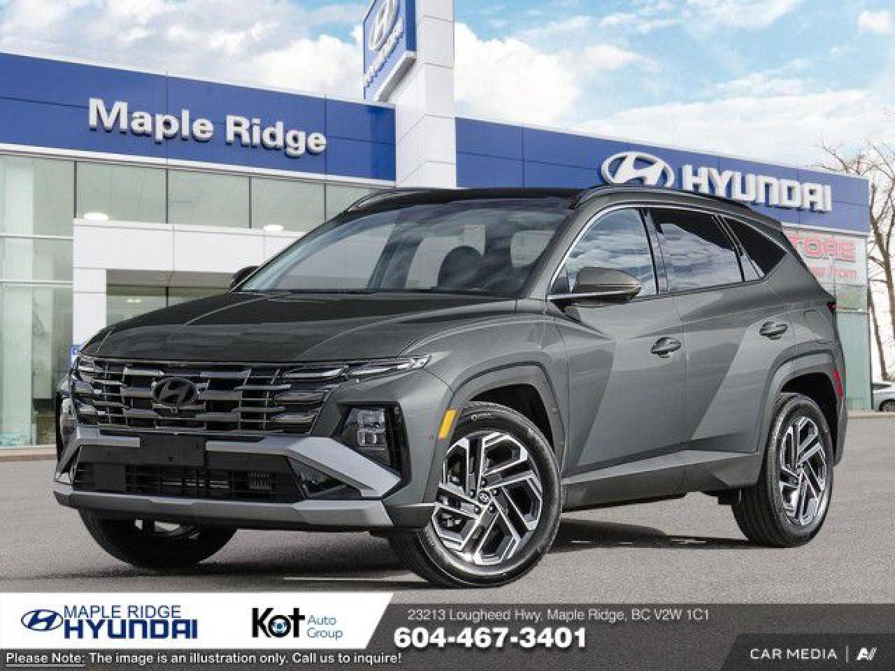 New 2025 Hyundai Tucson Hybrid Ultimate AWD for sale in Maple Ridge, BC