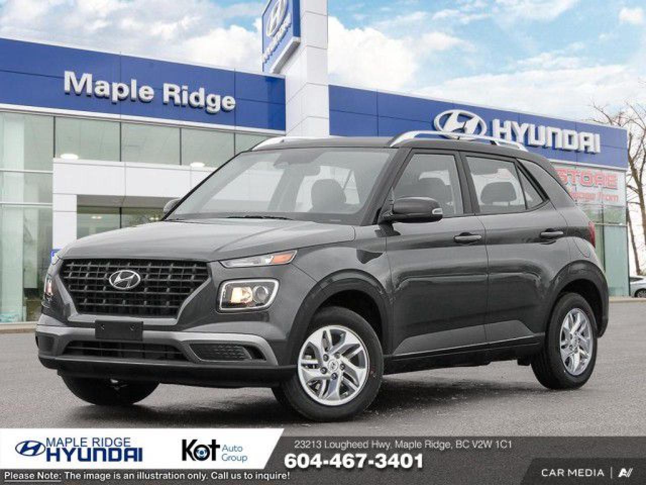 New 2025 Hyundai Venue Preferred IVT w/Two-Tone for sale in Maple Ridge, BC