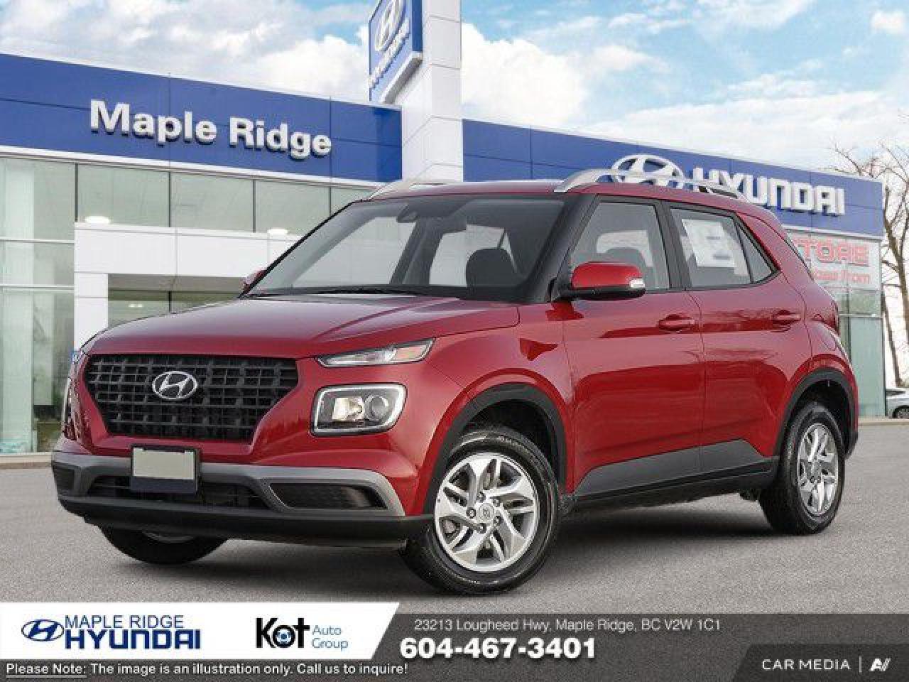 New 2025 Hyundai Venue Preferred IVT for sale in Maple Ridge, BC