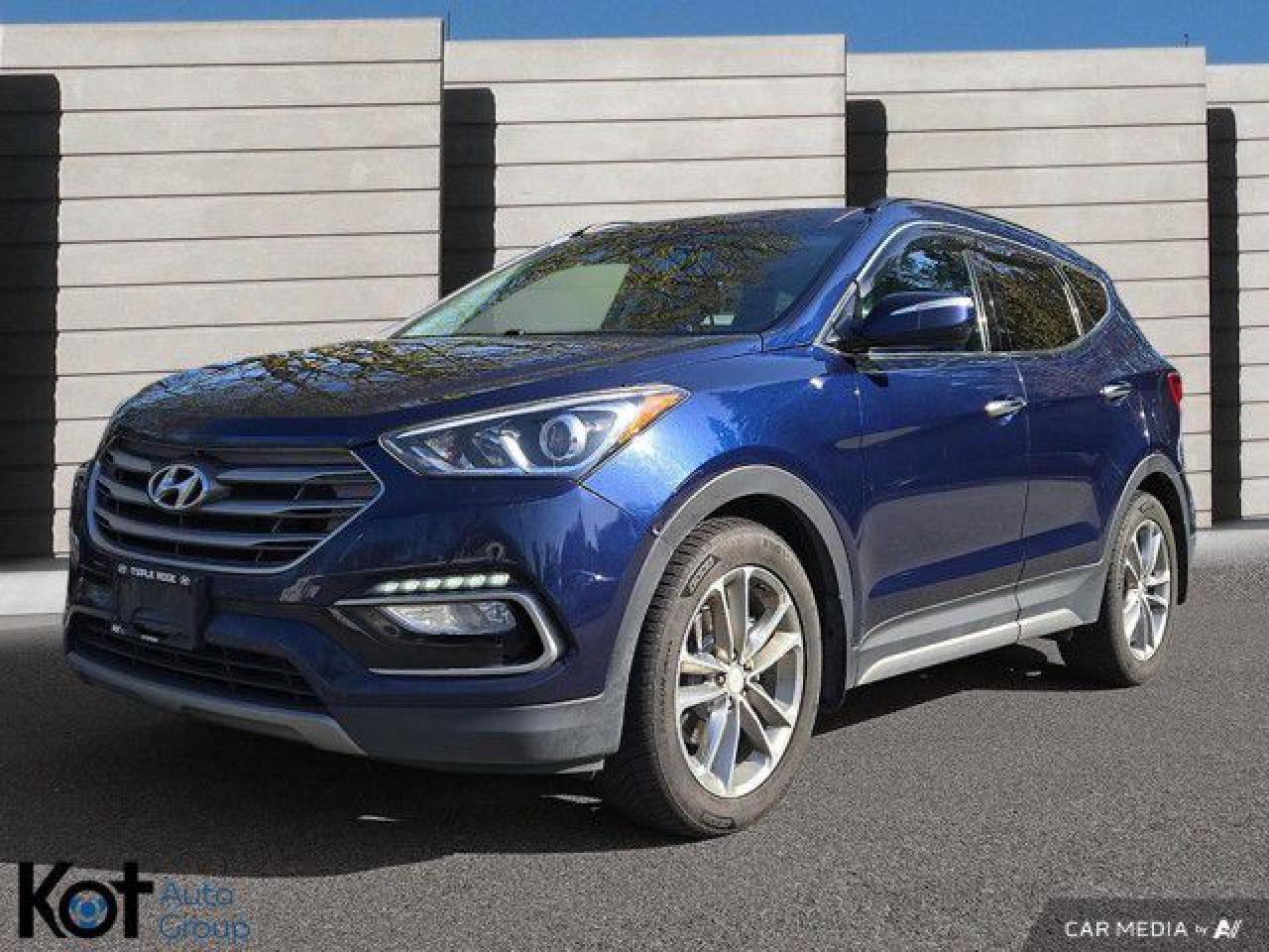 Used 2017 Hyundai Santa Fe Sport AWD 4dr 2.0T Limited! PANO SUNROOF! PUSH START! HEATED & COOLED LEATHER SEATING! TOUCHSCREEN! NAV! BLUETOOTH! MEMORY SEATING! POWER LIFTGATE! BACK UP CAM! BLIND SPOT! ACCIDENT FREE! for sale in Maple Ridge, BC