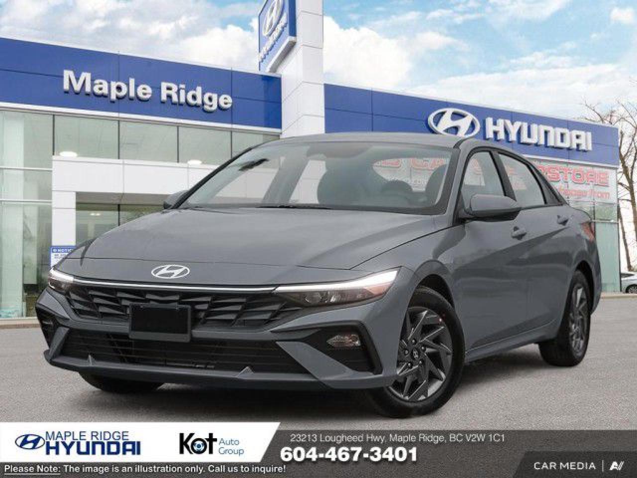 New 2025 Hyundai Elantra Preferred IVT for sale in Maple Ridge, BC