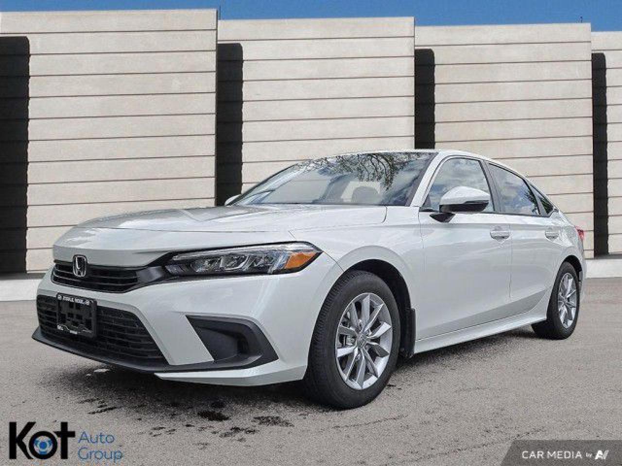 Used 2024 Honda Civic Sedan EX CVT! REMOTE START! ANDROID AUTO! APPLE CARPLAY! TOUCH SCREEN! COLLISION MITIGATION! HEATED LEATHER STEERING WHEEL! HEATED SEATS! BLIND SPOT! BACK UP CAM! GREAT ON GAS! for sale in Maple Ridge, BC