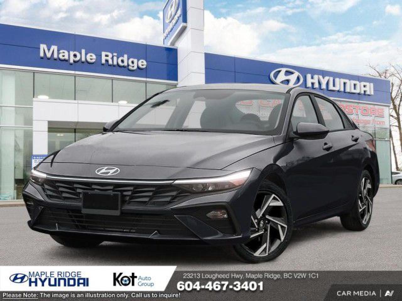 New 2025 Hyundai Elantra Preferred IVT w/Tech Pkg for sale in Maple Ridge, BC