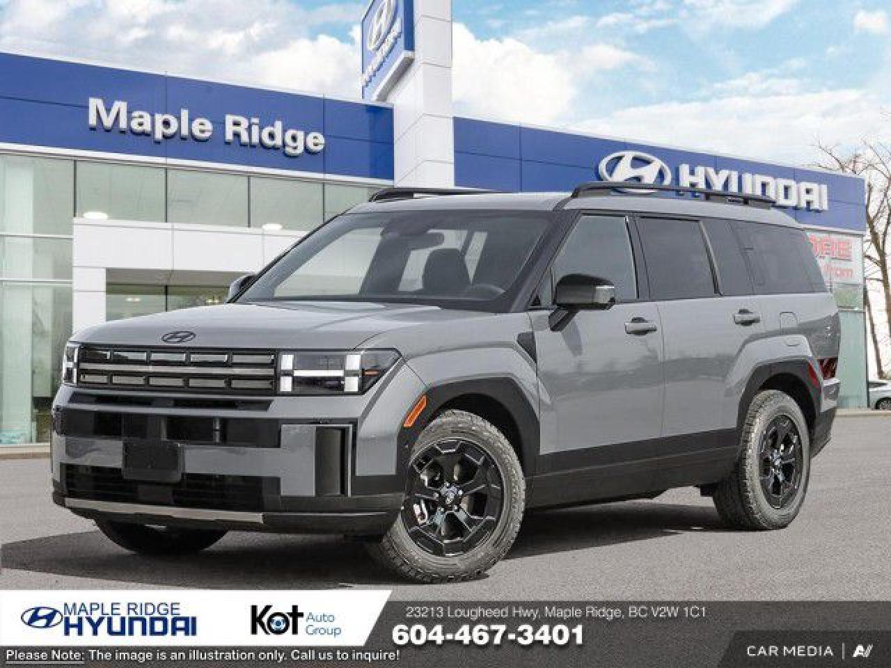 New 2025 Hyundai Santa Fe XRT AWD for sale in Maple Ridge, BC