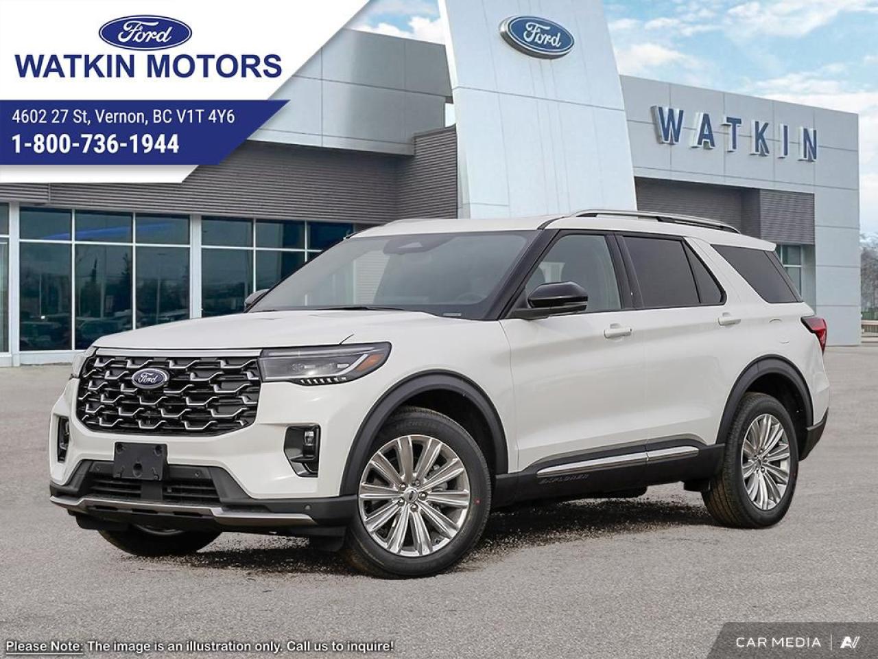 New 2025 Ford Explorer Platinum for sale in Vernon, BC