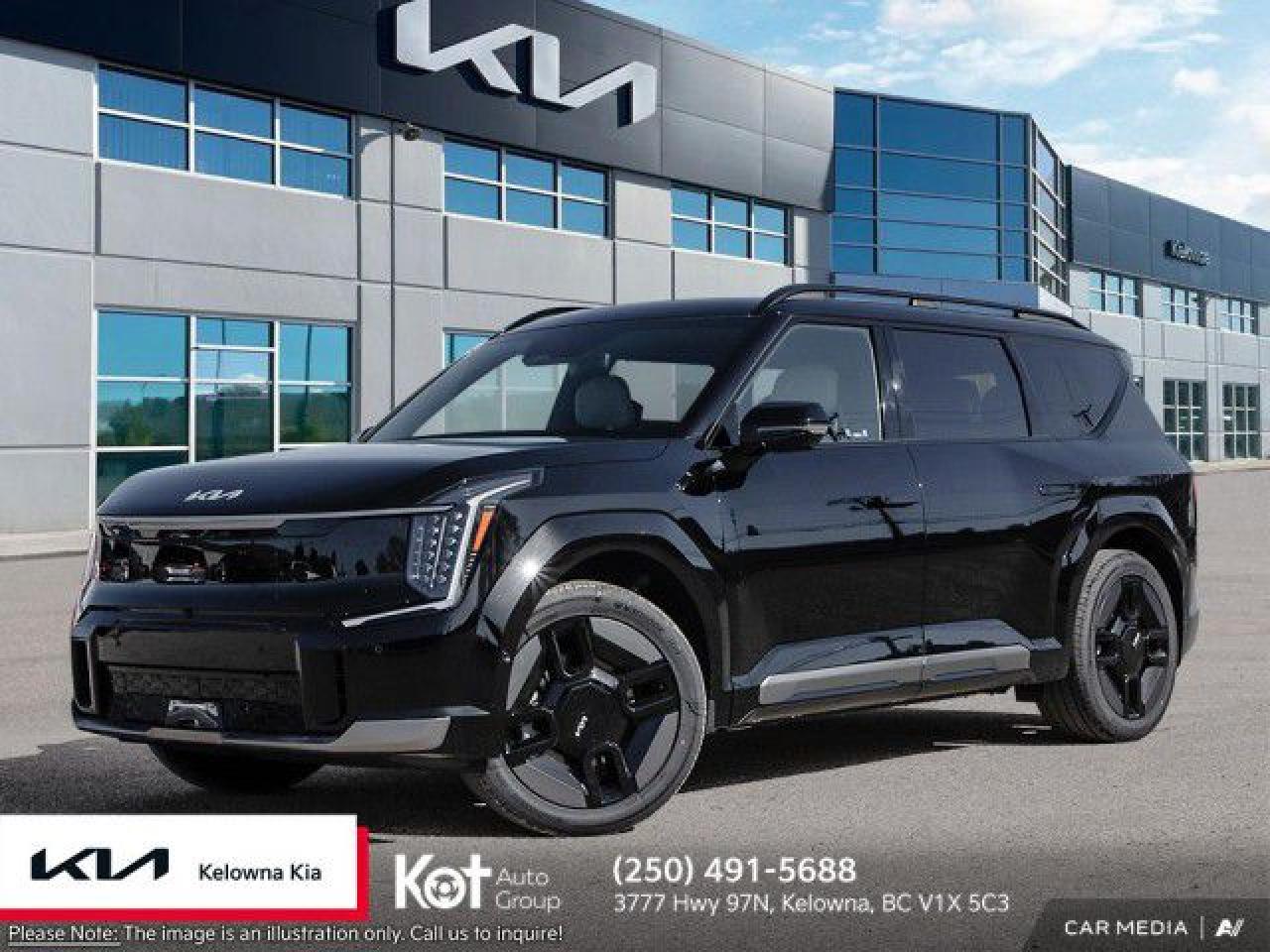 New 2026 Kia EV9 LAND W/GT-LINE PACKAGE for sale in Kelowna, BC