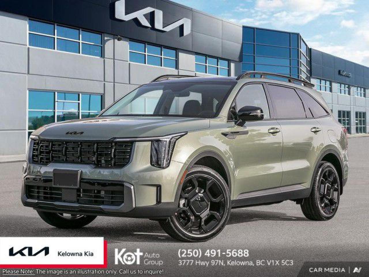 New 2025 Kia Sorento X-Line for sale in Kelowna, BC