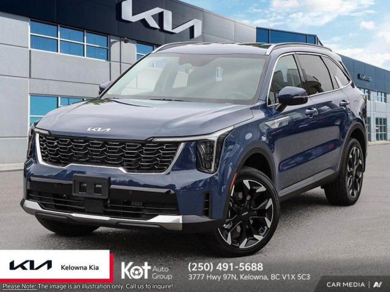 New 2025 Kia Sorento EX for sale in Kelowna, BC
