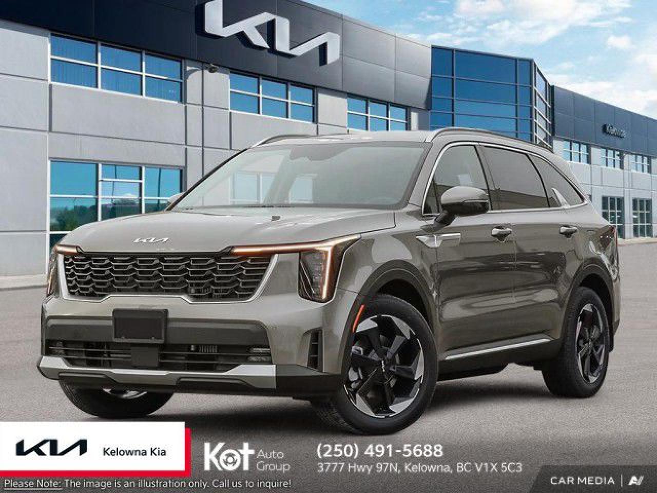 New 2025 Kia Sorento PHEV EX for sale in Kelowna, BC
