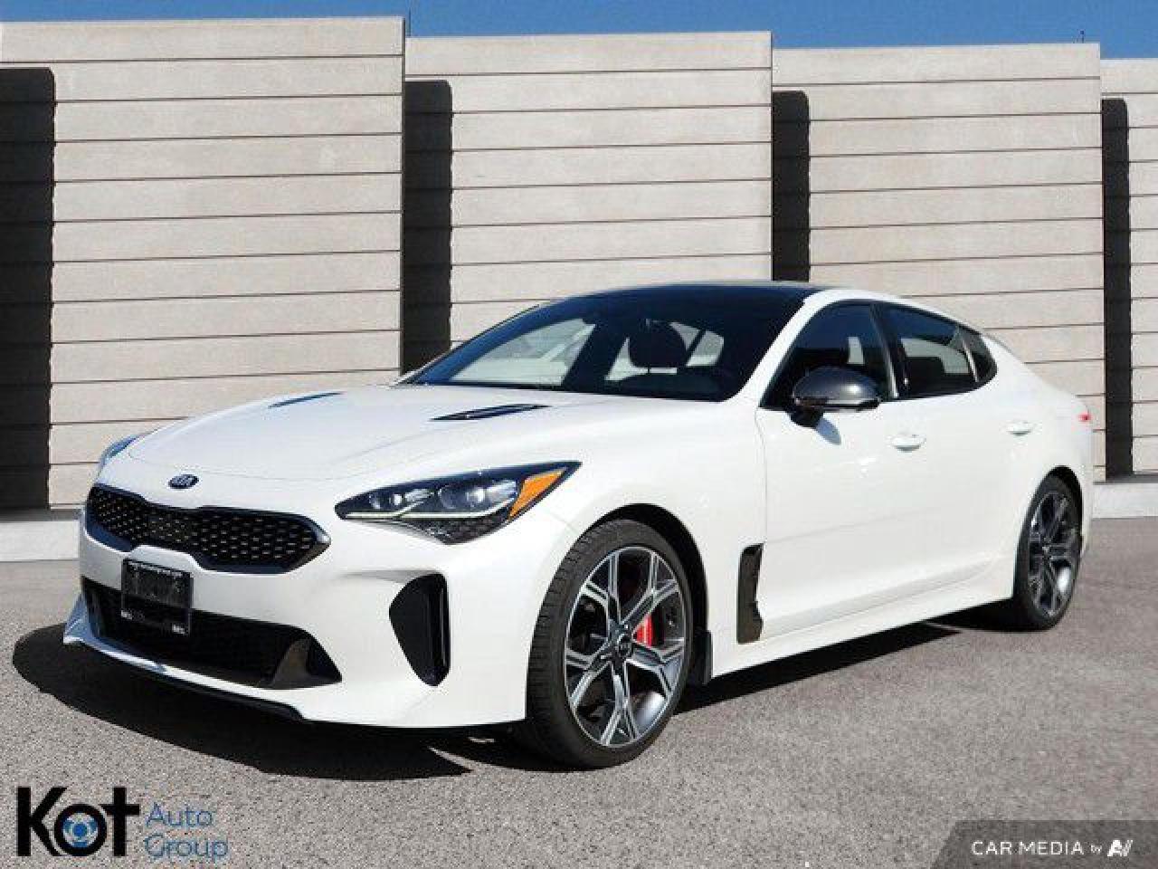 Used 2018 Kia Stinger GT Limited ! AWD, Turbo, Red Leather Interior, Sunroof, Navigation and Blind Spot Detection ! for sale in Kelowna, BC
