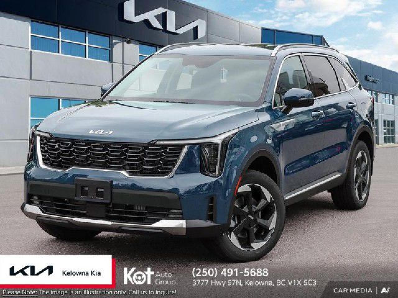 New 2025 Kia Sorento PHEV EX for sale in Kelowna, BC