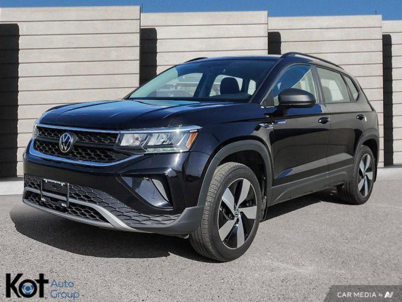 Used 2023 Volkswagen Taos Trendline! AWD, Turbo, Heated Seats, Forward Collision Avoidance and Blind Spot Monitor ! for sale in Kelowna, BC