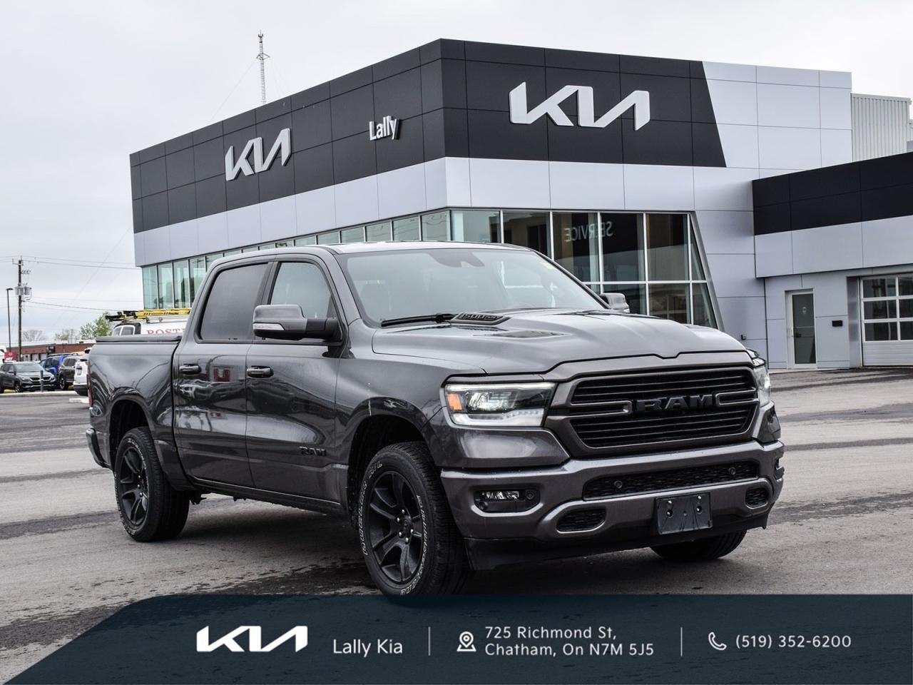 Used 2022 RAM 1500 Sport New Arrival! Low KMs | No Accidents | 4x4 | Nav for sale in Chatham, ON