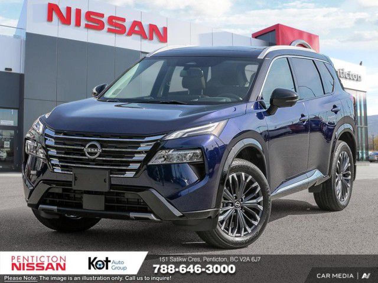 New 2025 Nissan Rogue Platinum AWD for sale in Penticton, BC