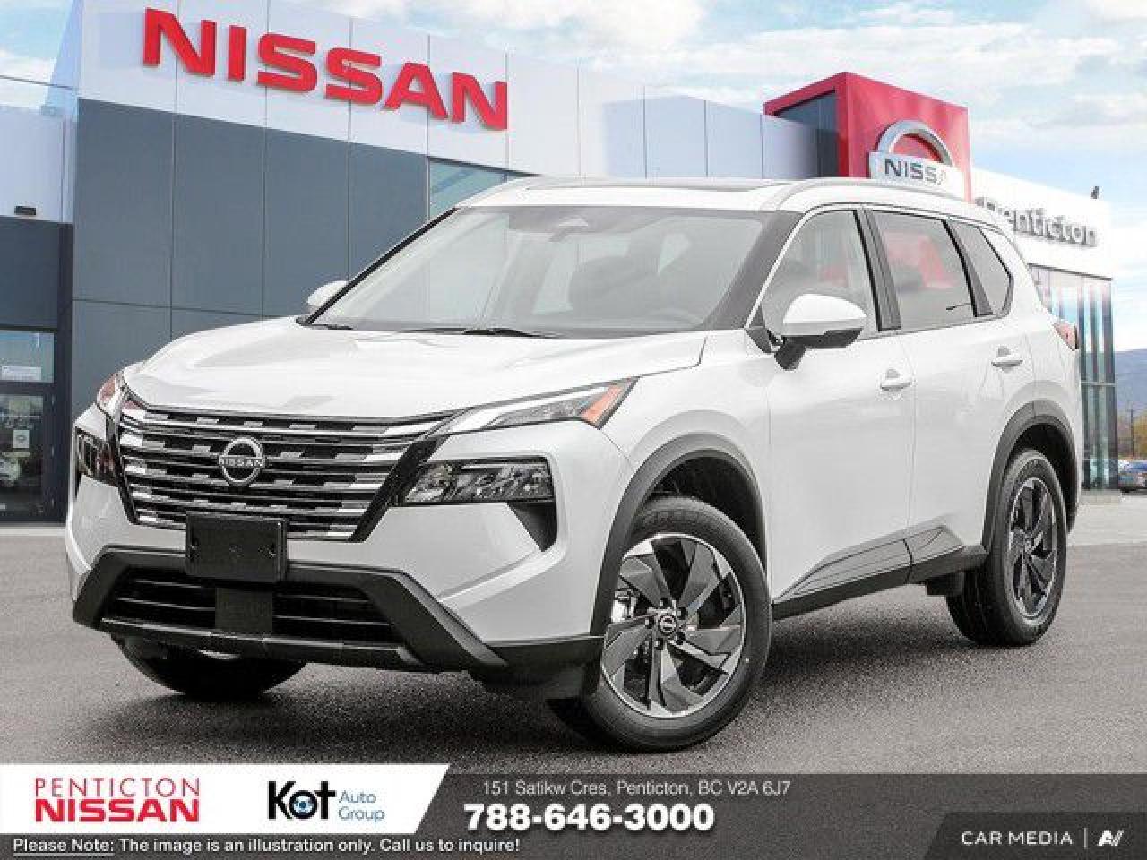 New 2025 Nissan Rogue AWD SV Moonroof for sale in Penticton, BC