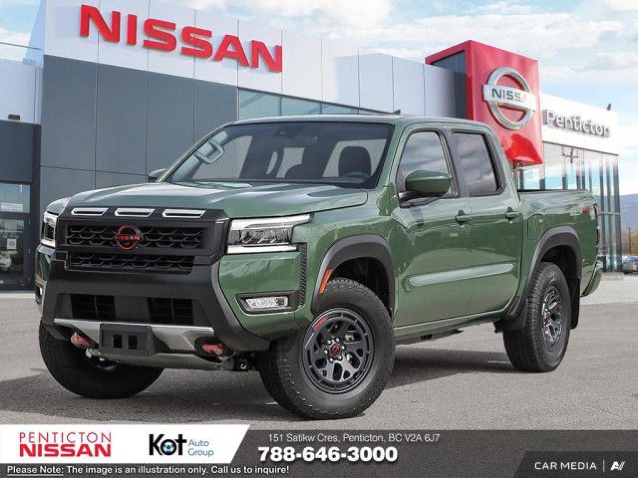 New 2025 Nissan Frontier PRO-4X LUXURY 4X4 LONG BED for sale in Penticton, BC