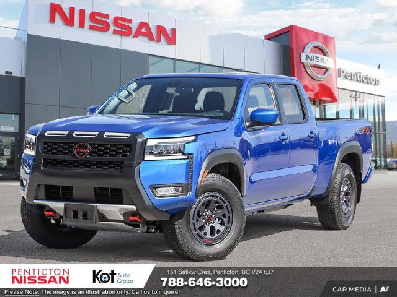New 2025 Nissan Frontier PRO-4X LONG BED 4X4 for sale in Penticton, BC