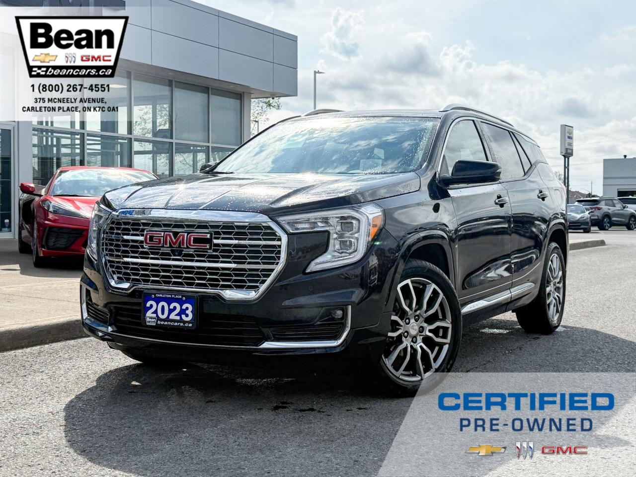 Used 2023 GMC Terrain Denali 1.5L 4CYL TURBO, DENALI AWD, HEATED AND VENTILATED FRONT LEATHER SEATS, HEATED REAR SEATS, PANORAMIC MOONROOF, EMBEDDED NAVIGATION, 19