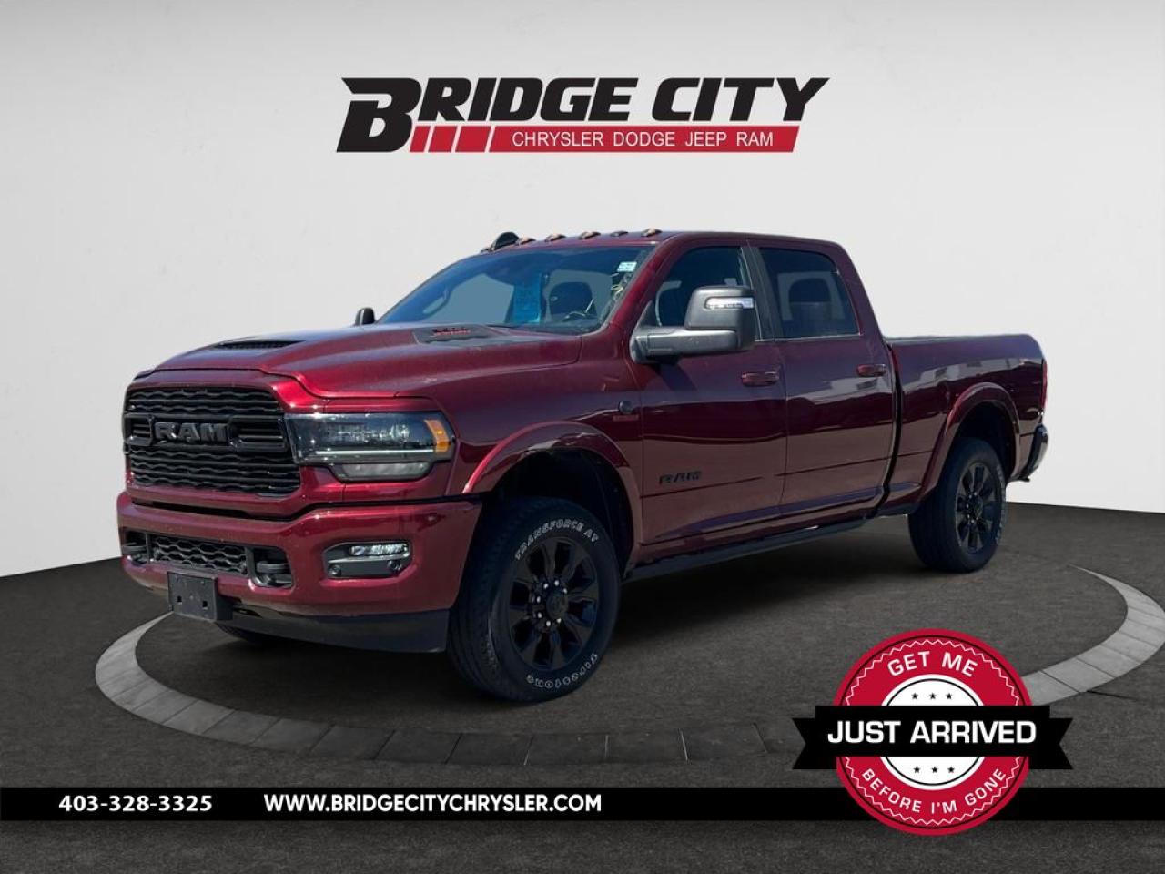 Used 2024 RAM 3500 Limited HO Diesel - Aisin Transmission - Night Edition - Power Side Steps - Trailer Tech pkg - Sunroof for sale in Lethbridge, AB