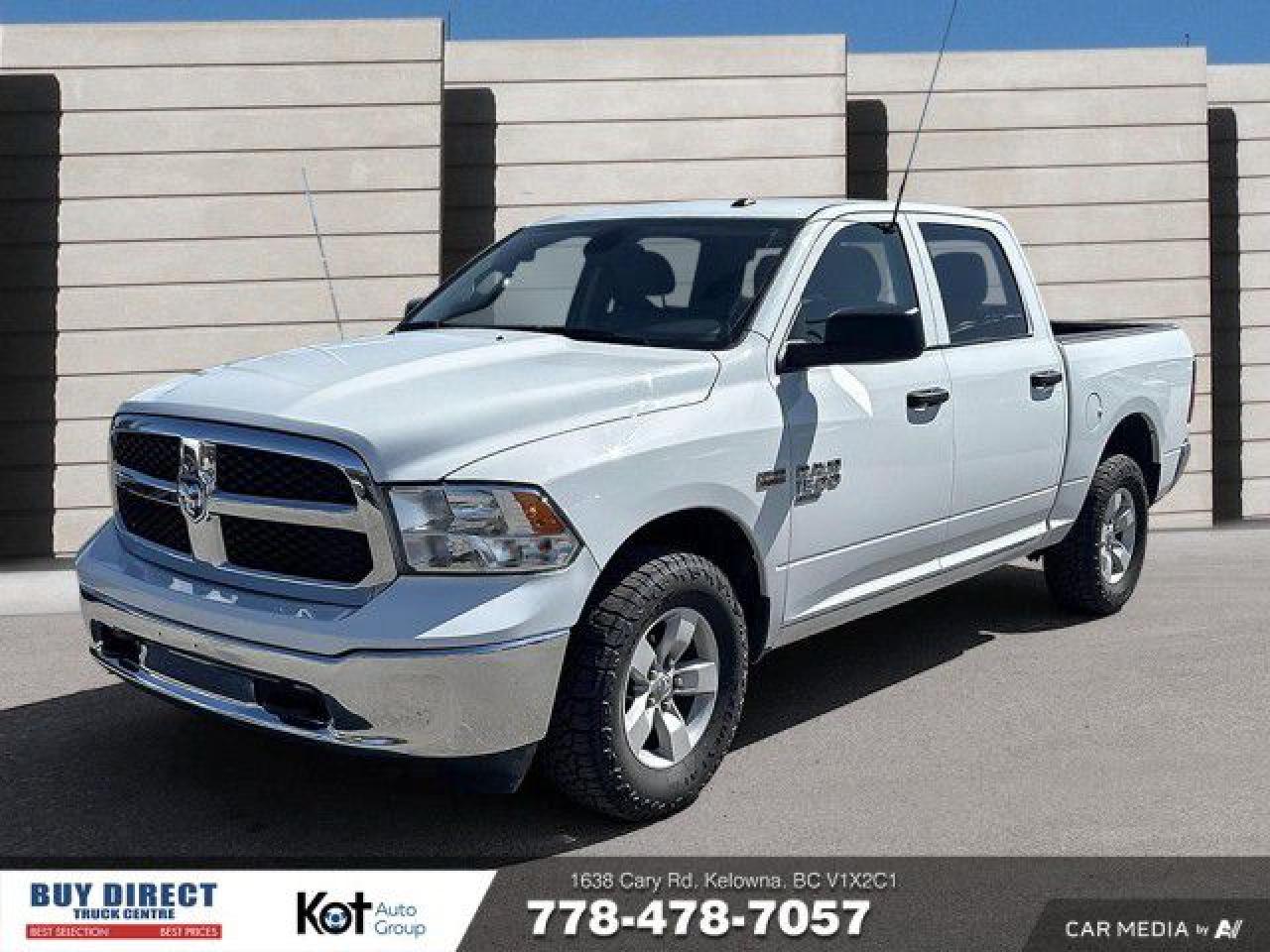 Used 2023 RAM 1500 Classic SLT AUTO, KEYLESS ENTRY, FABRIC SEATS, TOW PACKAGE, BLUETOOTH, BACK UP CAMERA, HEATED SEATS!!!! for sale in Kelowna, BC