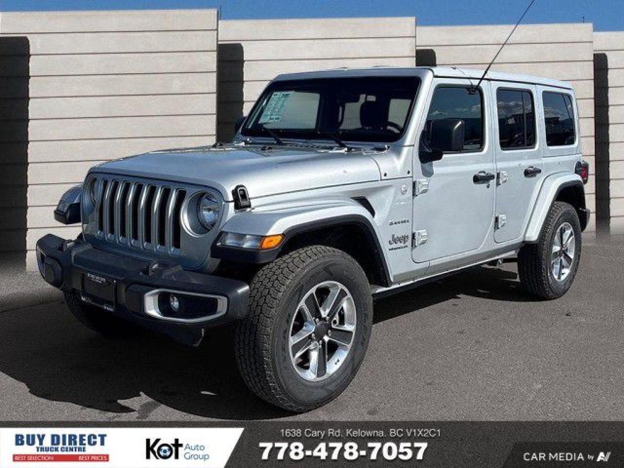 Used 2023 Jeep Wrangler High Altitude AUTO, KEYLESS ENTRY, HARD TOP, BLUETOOTH, BACK UP CAMERA, 4X4, FABRIC SEATS, BLACK INTERIOR!!! for sale in Kelowna, BC