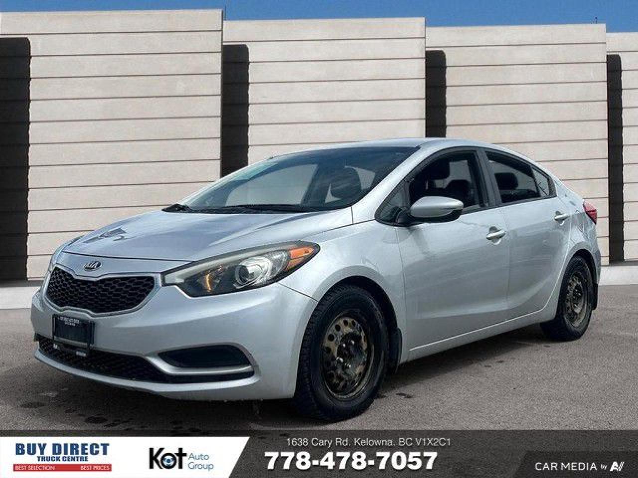 Used 2016 Kia Forte LX AUTO, KEYLESS ENTRY, FABRIC SEATS, CD PLAYER WITH RADIO, AUTO WINDOWS!!!! for sale in Kelowna, BC