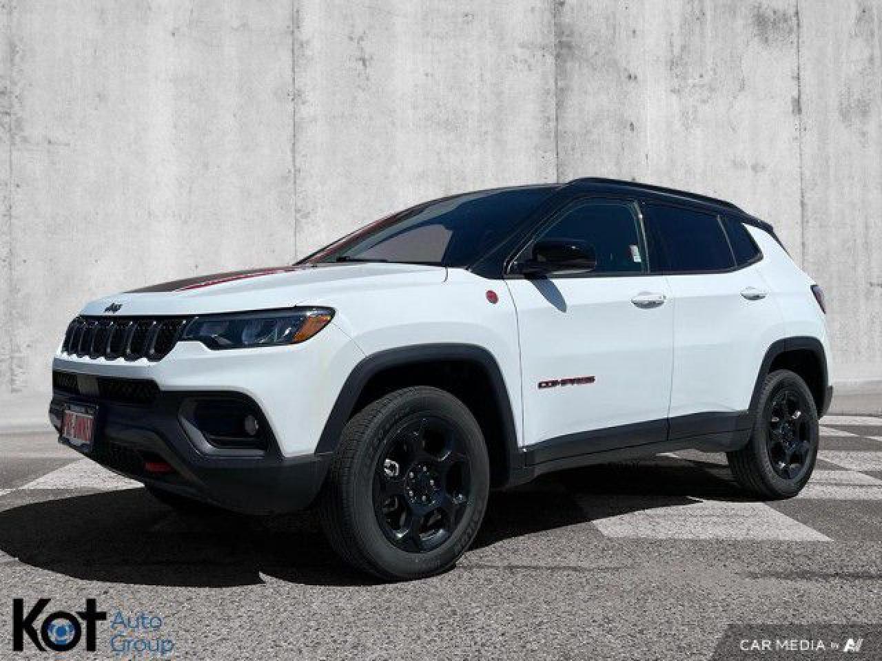 Used 2023 Jeep Compass Trailhawk | Remote Start | Apple CarPlay & Android Auto | Heated Seats & Steering Wheel for sale in Kelowna, BC