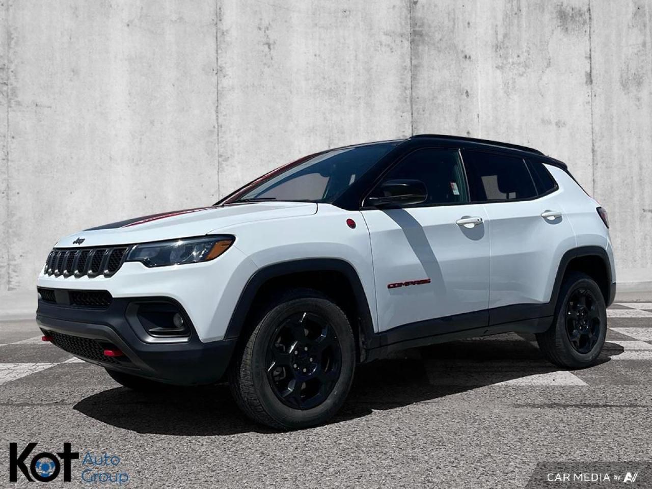Used 2023 Jeep Compass Trailhawk | Remote Start | Apple CarPlay & Android Auto | Heated Seats & Steering Wheel for sale in Kelowna, BC